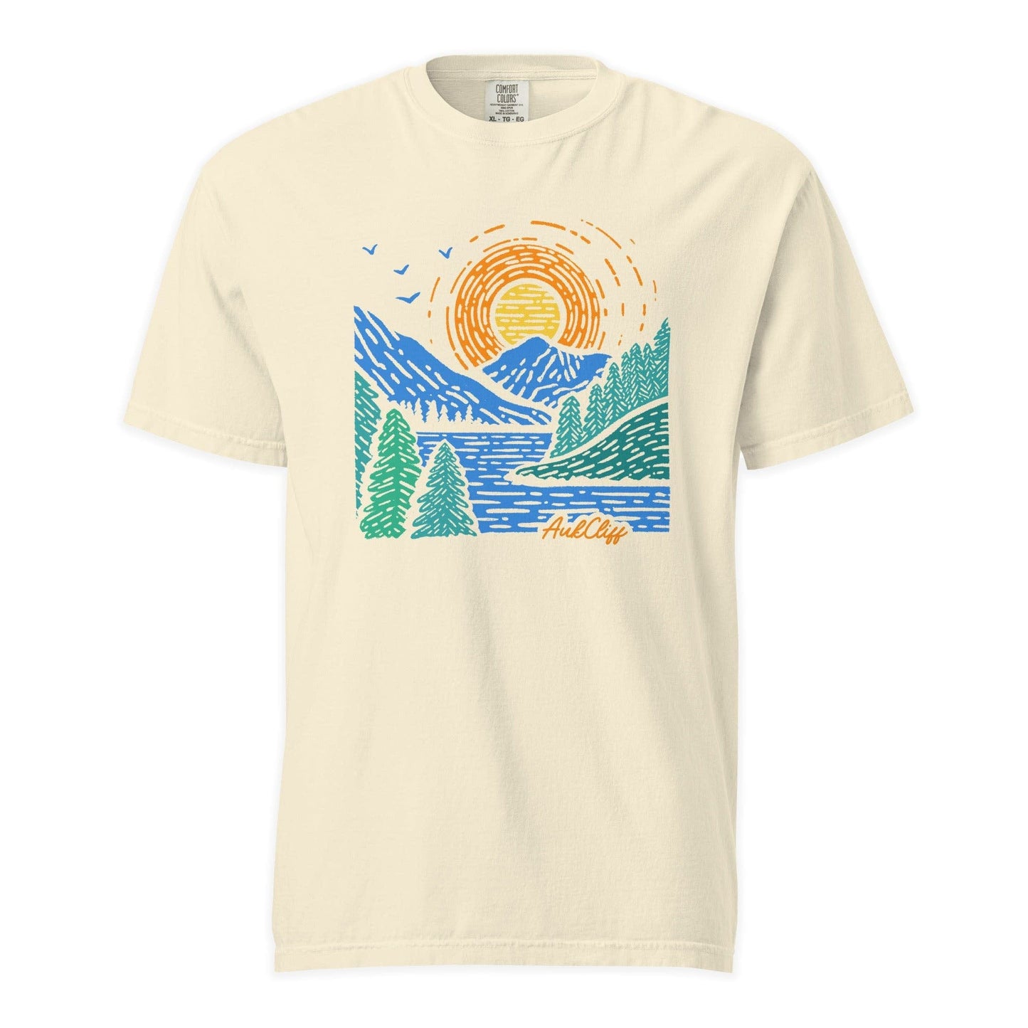 AukCliff Comfort Colors Graphic Tee Ivory / S Sunrise Vista Comfort Colors T-shirt