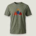 AukCliff Comfort Colors Graphic Tee Moss / S Abstract Peaks Comfort Colors T-shirt
