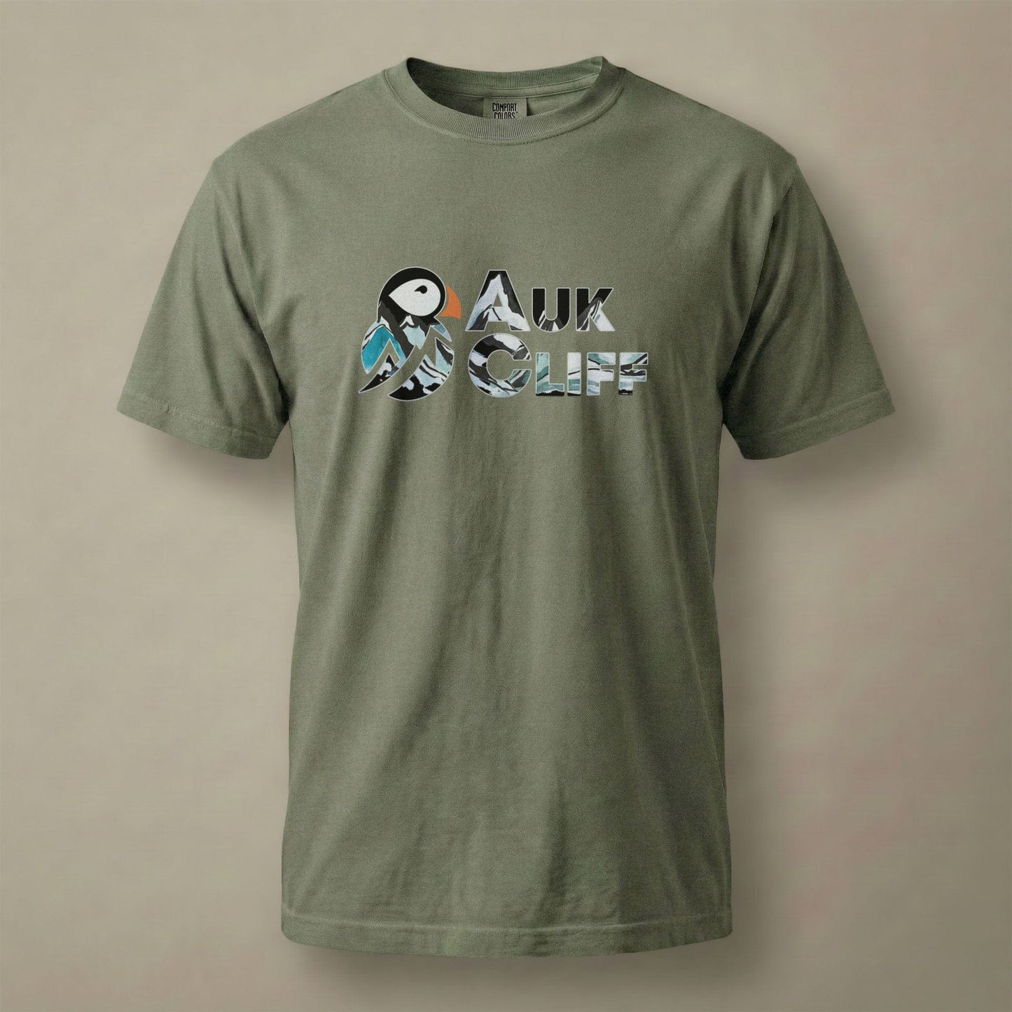 AukCliff Comfort Colors Graphic Tee Moss / S AukCliff® Logo Landscape Comfort Colors T-Shirt