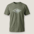 AukCliff Comfort Colors Graphic Tee Moss / S AukCliff® Topographic Logo Comfort Colors T-Shirt