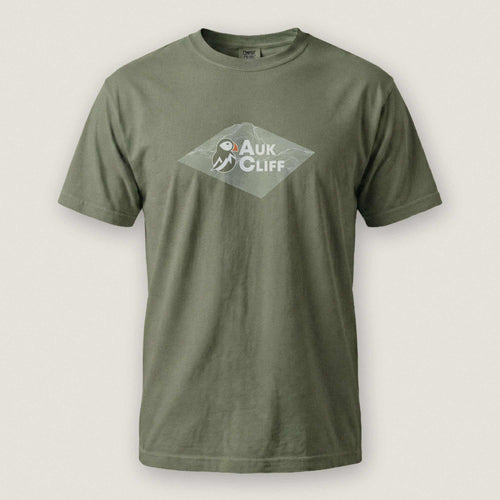 AukCliff Comfort Colors Graphic Tee Moss / S AukCliff® Topographic Logo Comfort Colors T-Shirt