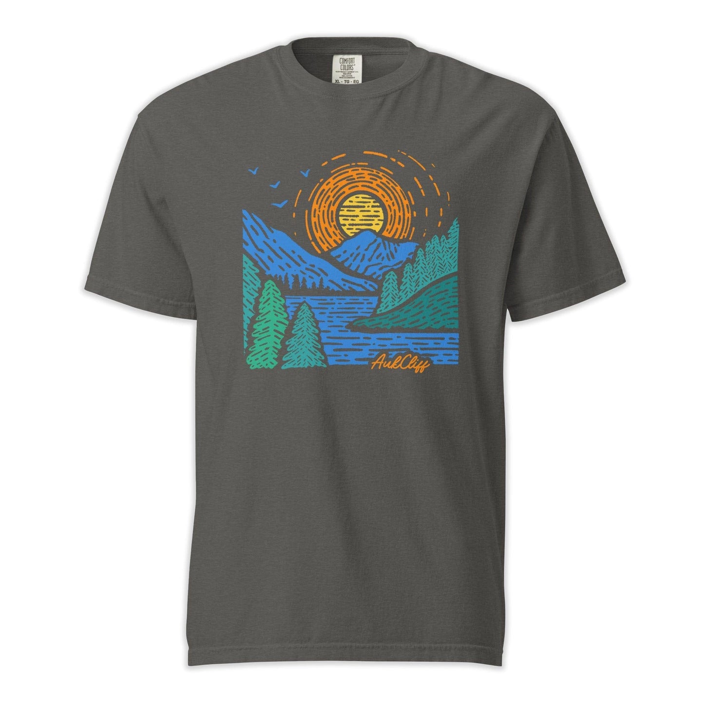 AukCliff Comfort Colors Graphic Tee Pepper / S Sunrise Vista Comfort Colors T-shirt