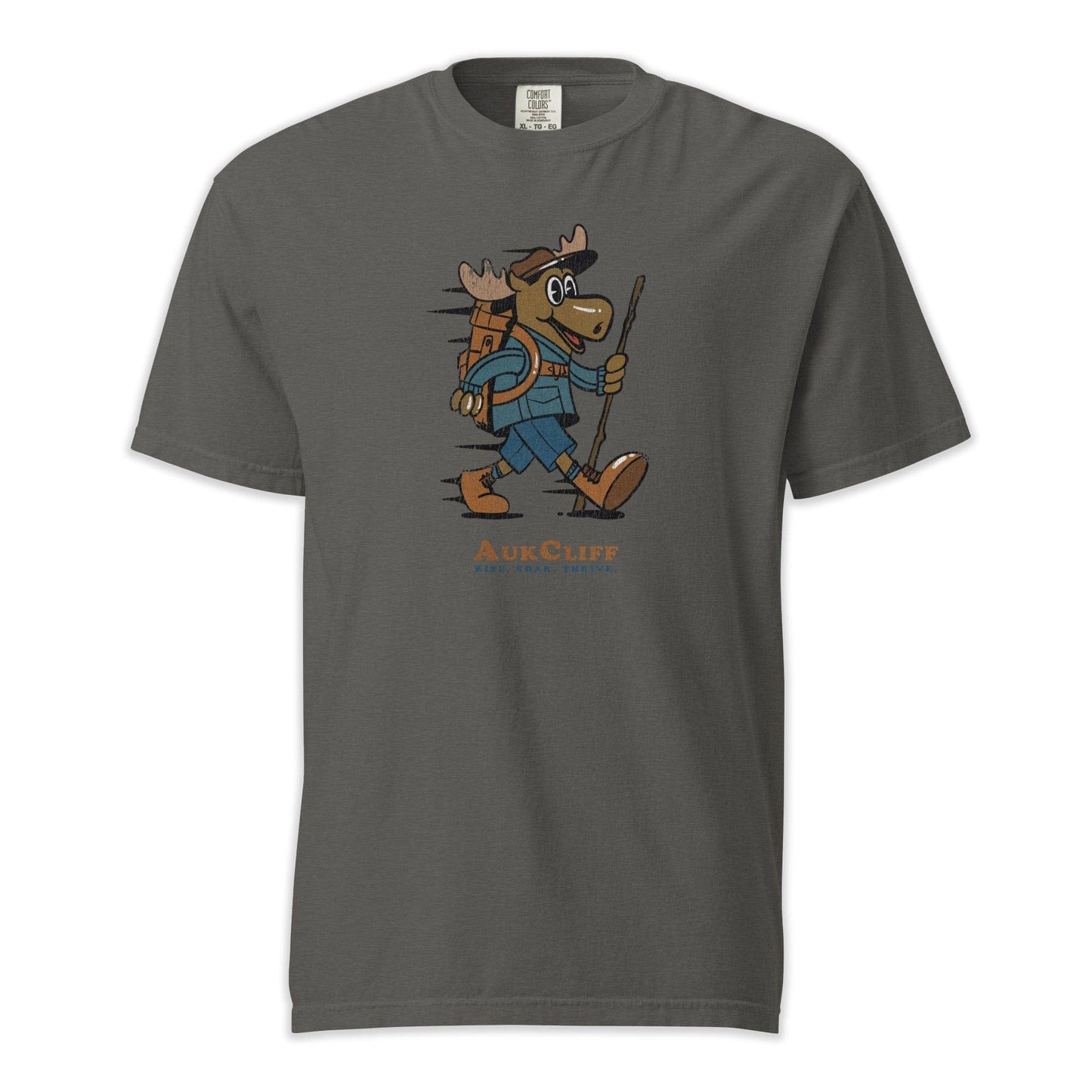 AukCliff Comfort Colors Graphic Tee Pepper / S Trailblazer Trekking Moose Comfort Colors T-Shirt