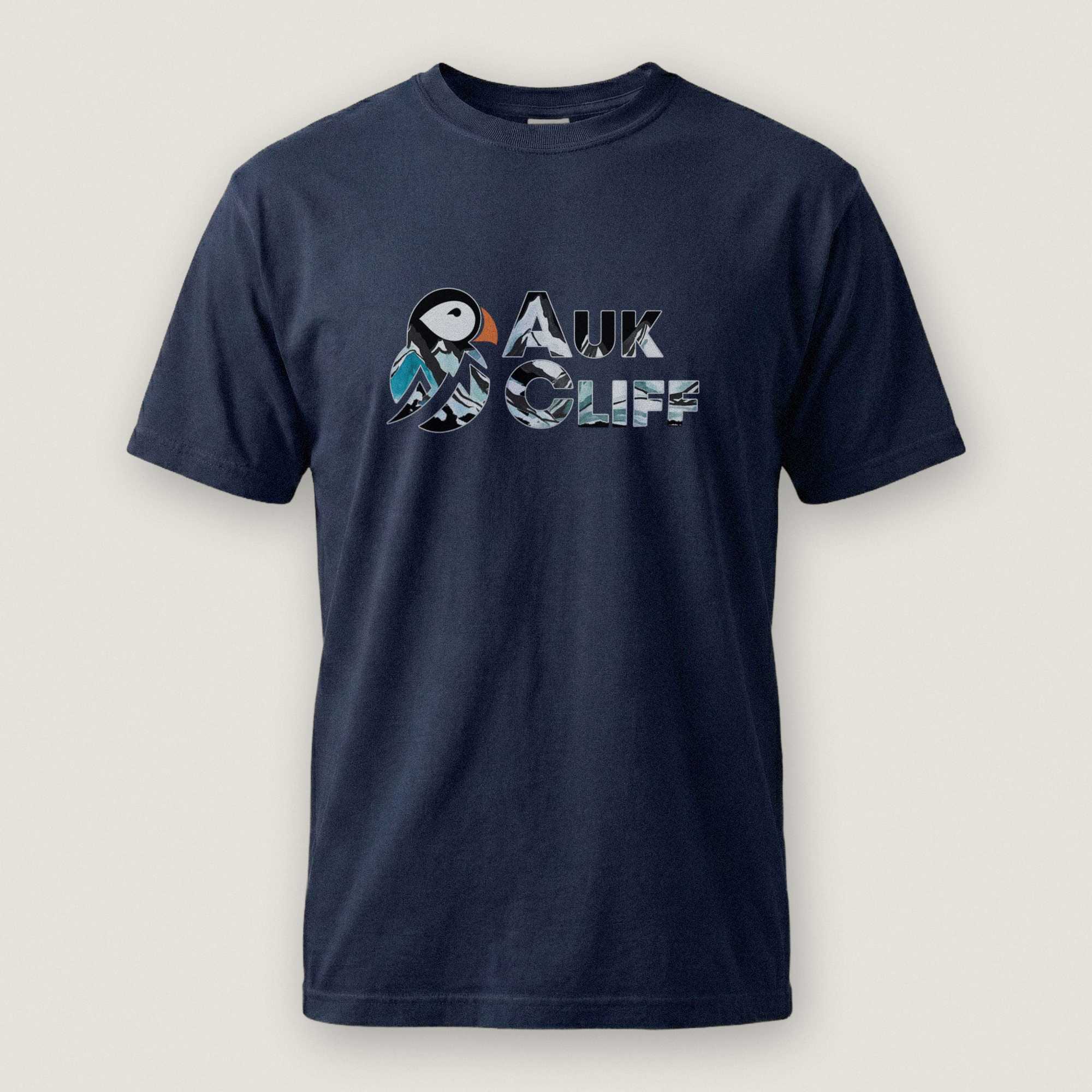 AukCliff Comfort Colors Graphic Tee True Navy / S AukCliff® Logo Landscape Comfort Colors T-Shirt
