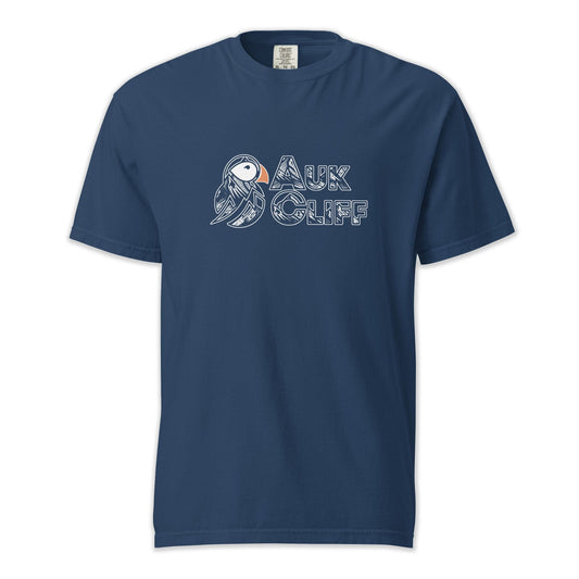 AukCliff Comfort Colors Graphic Tee True Navy / S Mono Puffin Logo Comfort Colors T-Shirt