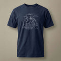 AukCliff Comfort Colors Graphic Tee True Navy / S Mountain Vanlife Comfort Colors T-Shirt