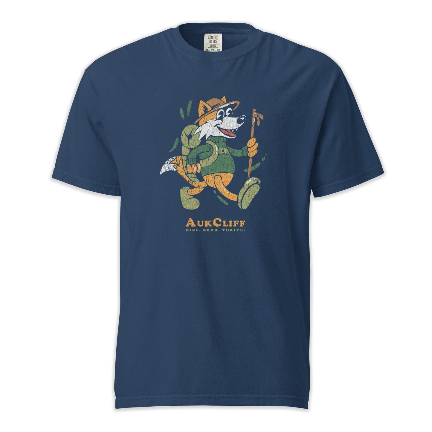 AukCliff Comfort Colors Graphic Tee True Navy / S Trailblazer Fox Comfort Colors T-shirt