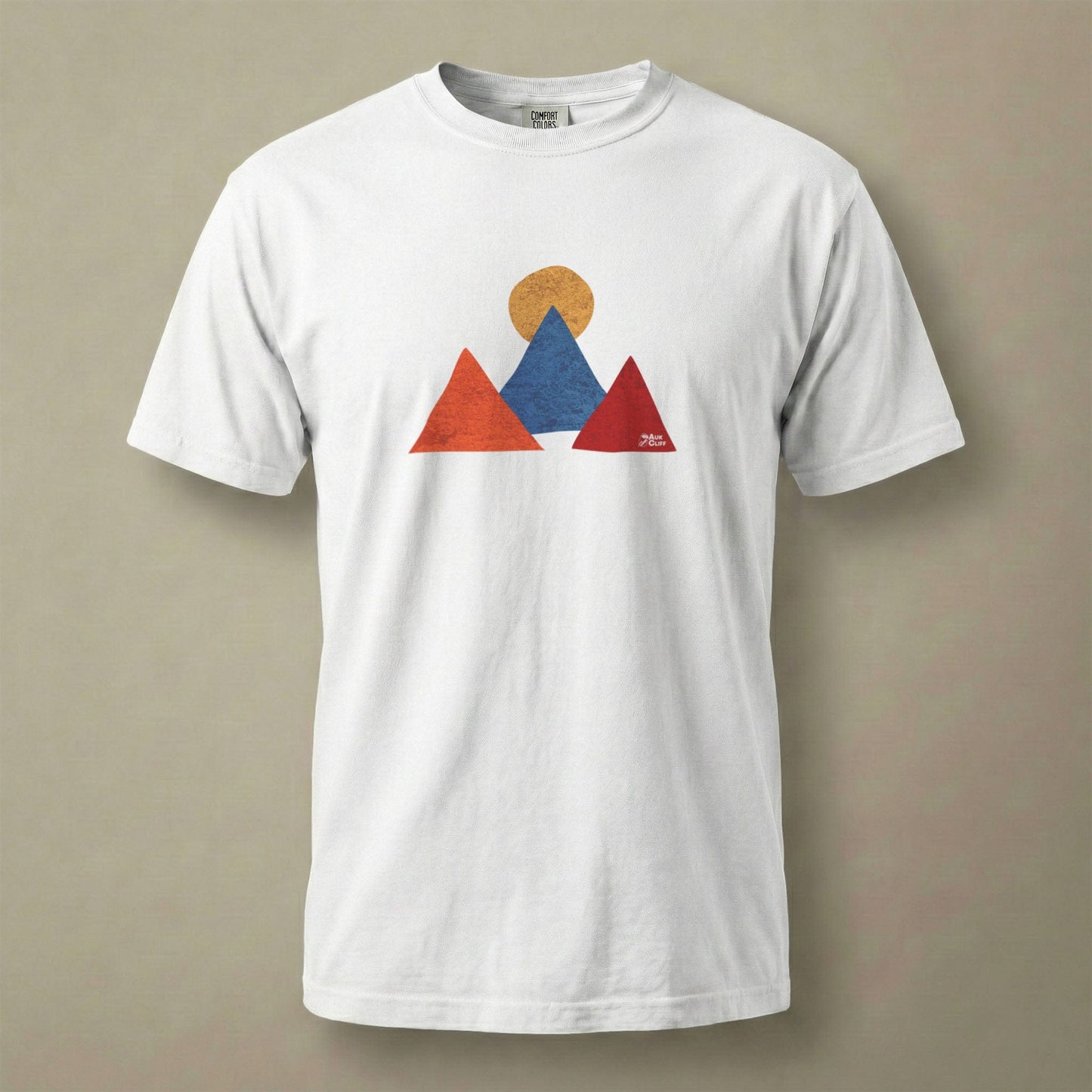 AukCliff Comfort Colors Graphic Tee White / S Abstract Peaks Comfort Colors T-shirt