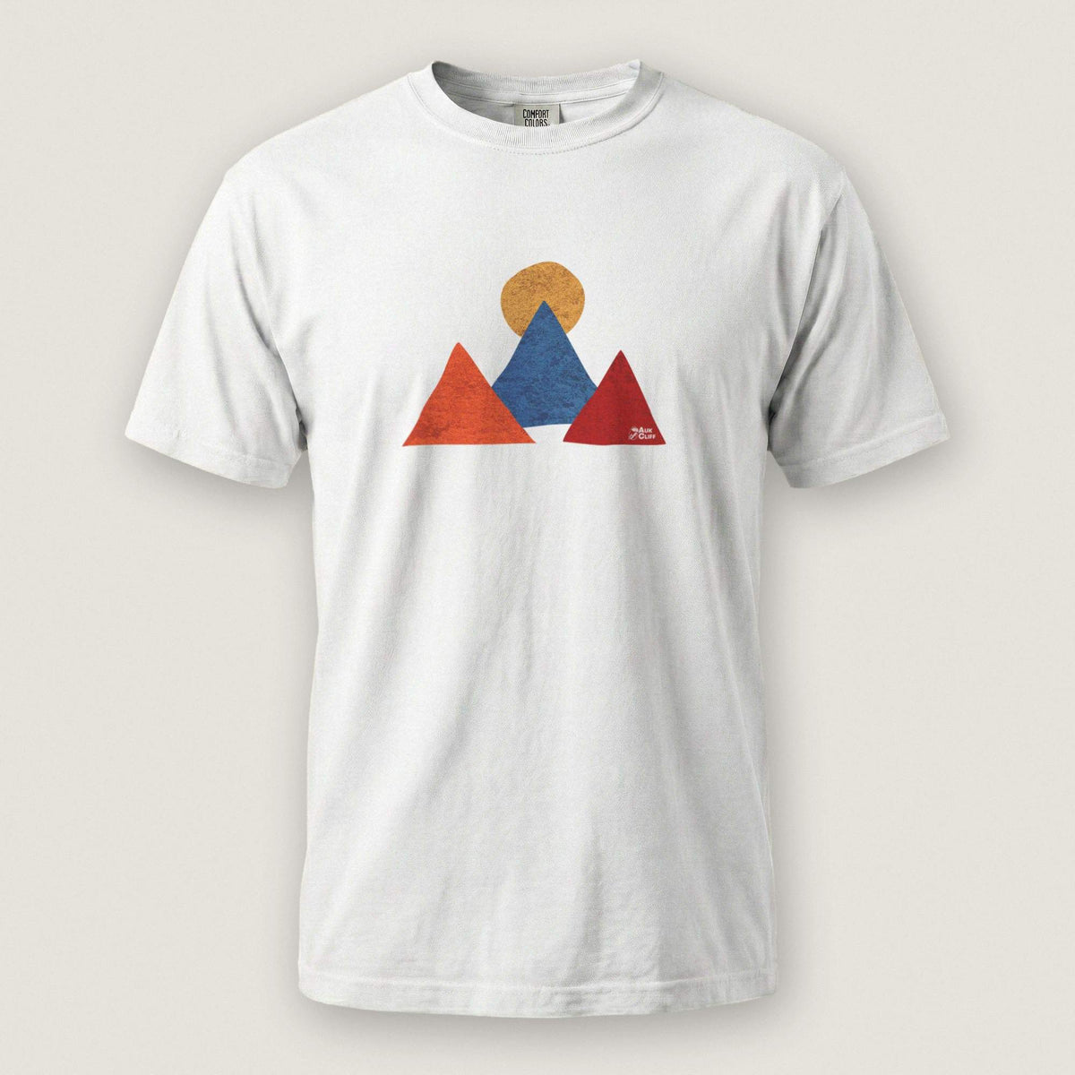 AukCliff Comfort Colors Graphic Tee White / S Abstract Peaks Comfort Colors T-shirt