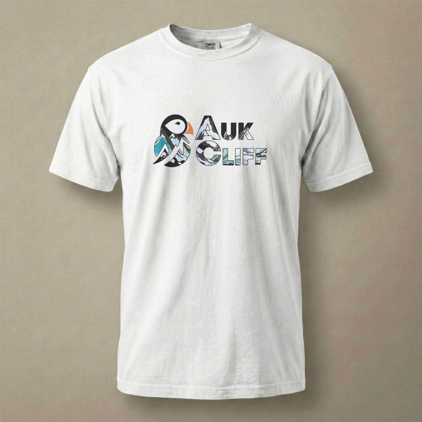 AukCliff Comfort Colors Graphic Tee White / S AukCliff® Logo Landscape Comfort Colors T-Shirt