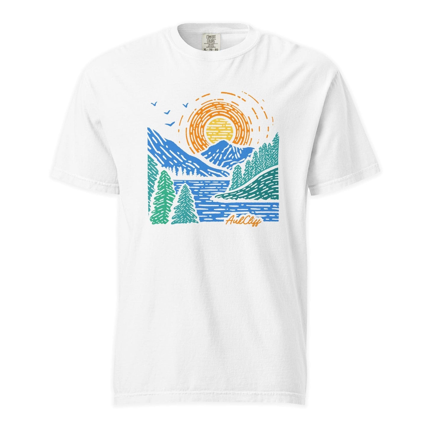 AukCliff Comfort Colors Graphic Tee White / S Sunrise Vista Comfort Colors T-shirt