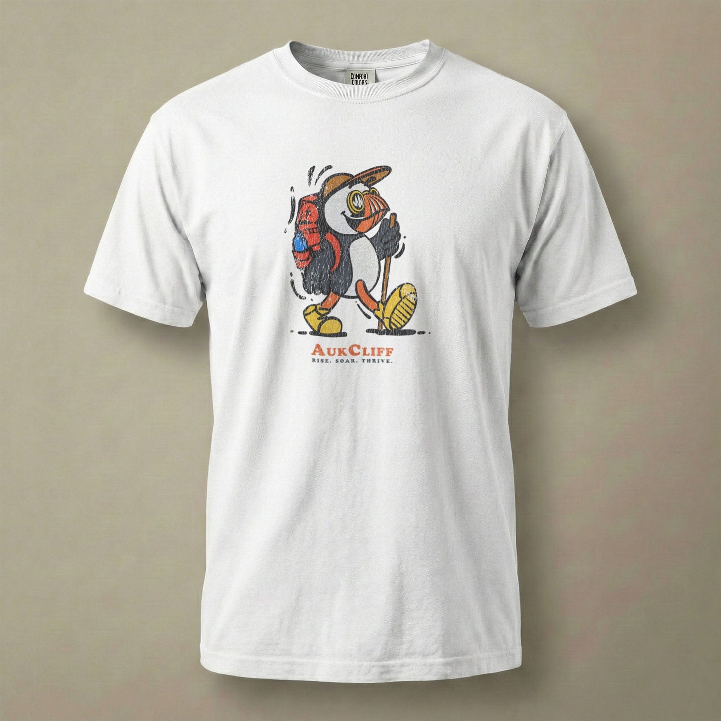 AukCliff Comfort Colors Graphic Tee White / S Trailblazer Puffin Comfort Colors T-shirt