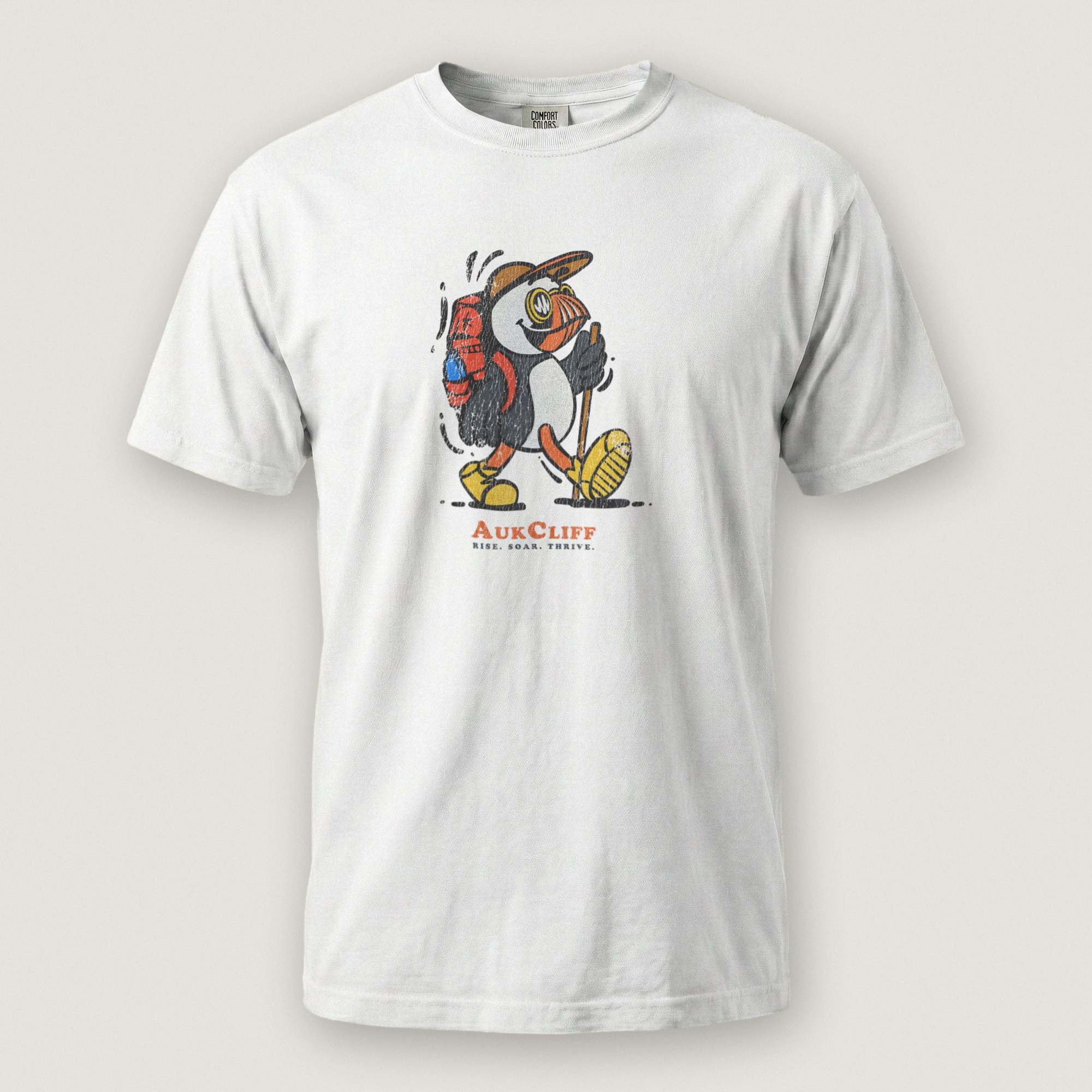 AukCliff Comfort Colors Graphic Tee White / S Trailblazer Puffin Comfort Colors T-shirt