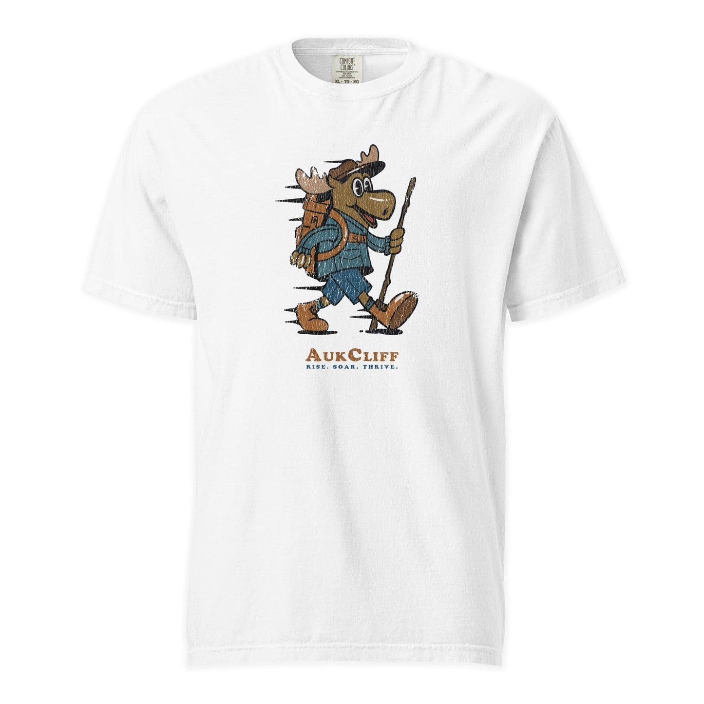 AukCliff Comfort Colors Graphic Tee White / S Trailblazer Trekking Moose Comfort Colors T-Shirt