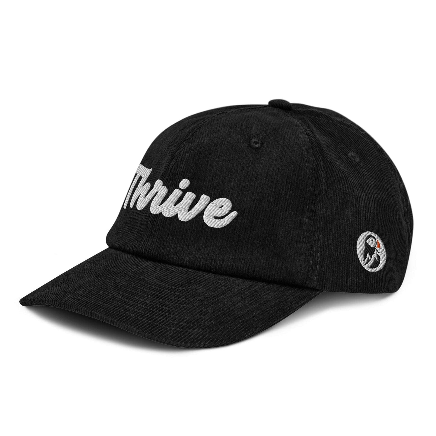 AukCliff Corduroy Hat Black Thrive Corduroy hat
