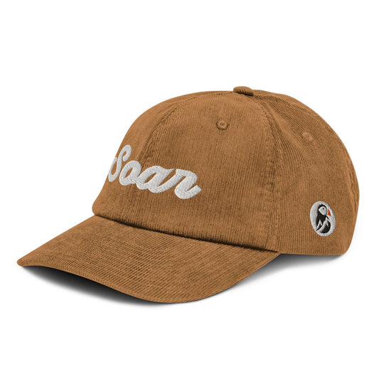 AukCliff Corduroy Hat Camel Soar Corduroy Cap