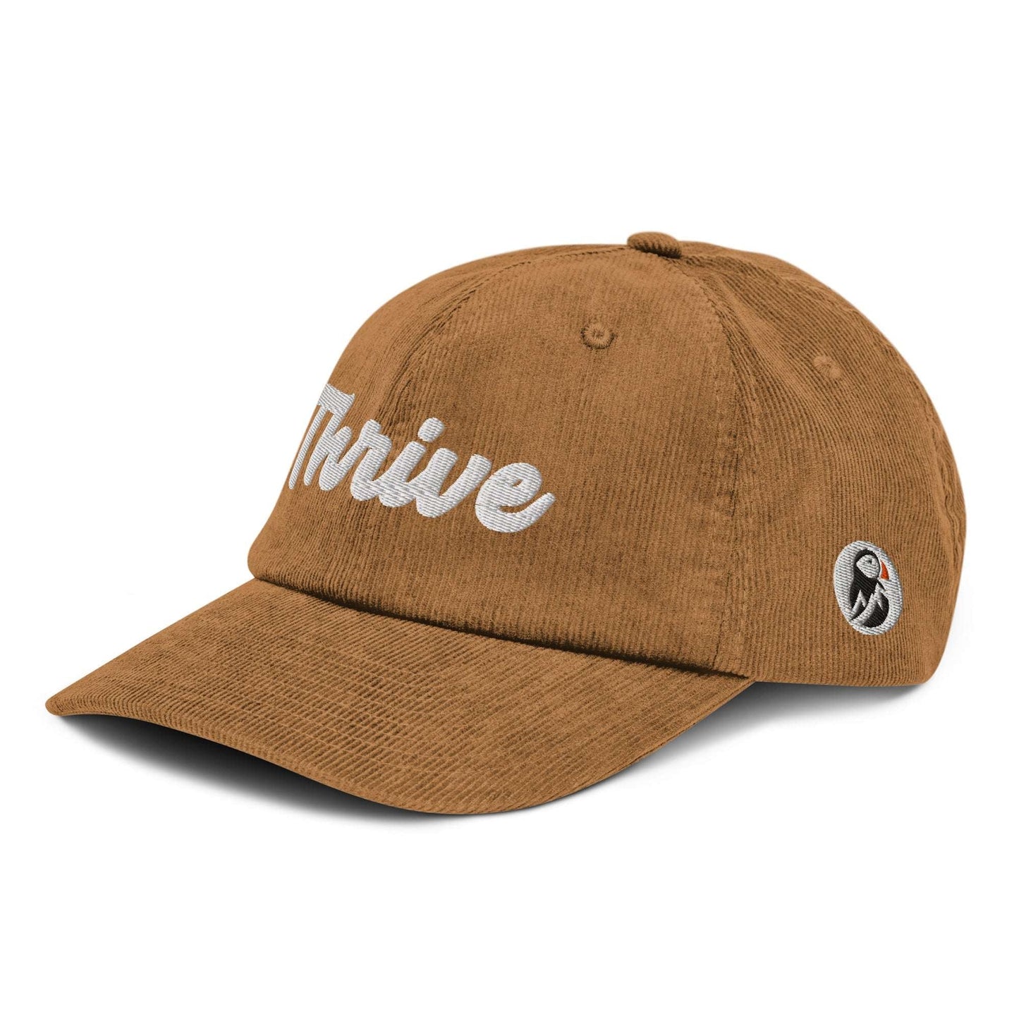 AukCliff Corduroy Hat Camel Thrive Corduroy hat