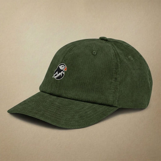 AukCliff Corduroy Hat Dark Olive Corduroy Hat