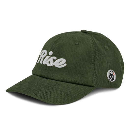 AukCliff Corduroy Hat Dark Olive Rise Corduroy hat
