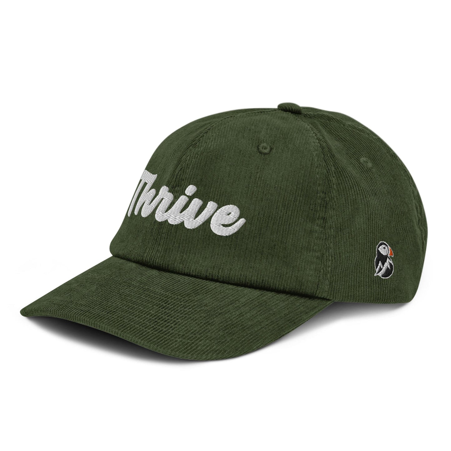 AukCliff Corduroy Hat Dark Olive Thrive Corduroy Hat
