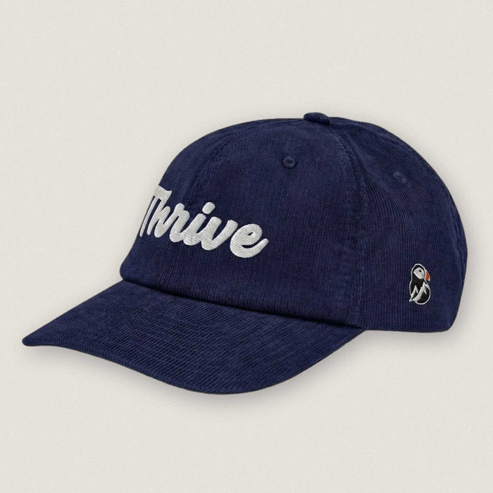 AukCliff Corduroy Hat Navy Thrive Corduroy Hat