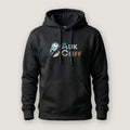 AukCliff Cotton Heritage Hoodie Black / S AukCliff® Abstract Puffin Logo Hoodie