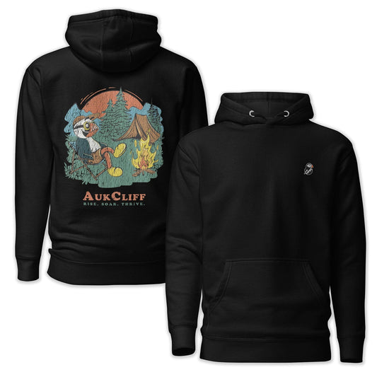 AukCliff Cotton Heritage Hoodie Black / S Puffin Camper Hoodie