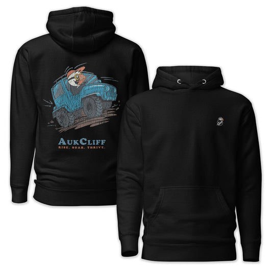 AukCliff Cotton Heritage Hoodie Black / S Puffin Overland Hoodie