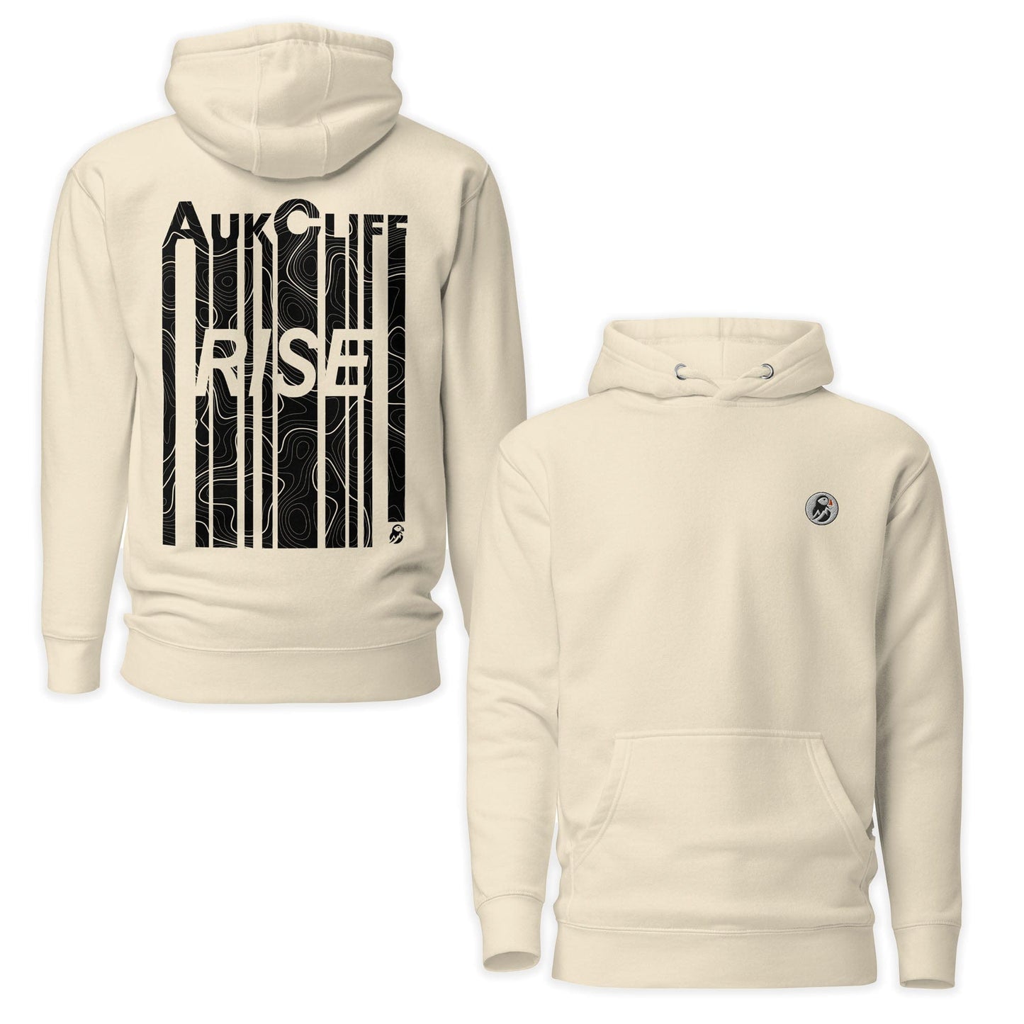 AukCliff Cotton Heritage Hoodie Bone / S AukCliff Retro Rise Hoodie