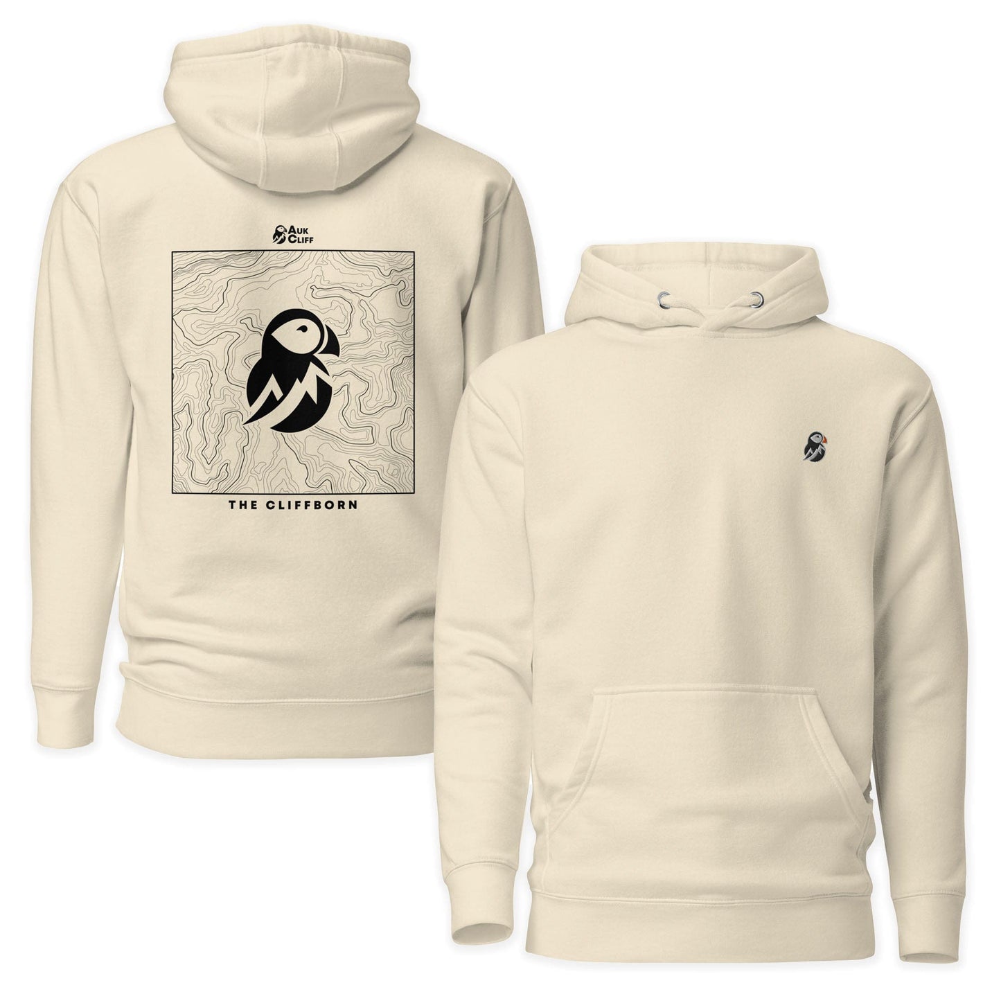 AukCliff Cotton Heritage Hoodie Bone / S Cliffborn AukCliff Hoodie