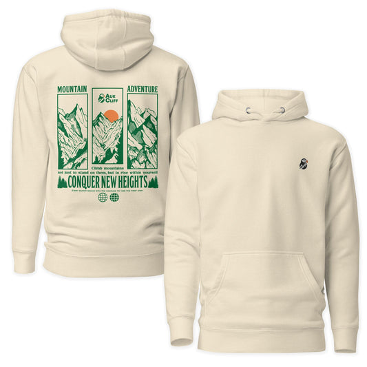AukCliff Cotton Heritage Hoodie Bone / S Mountain Adventure Hoodie