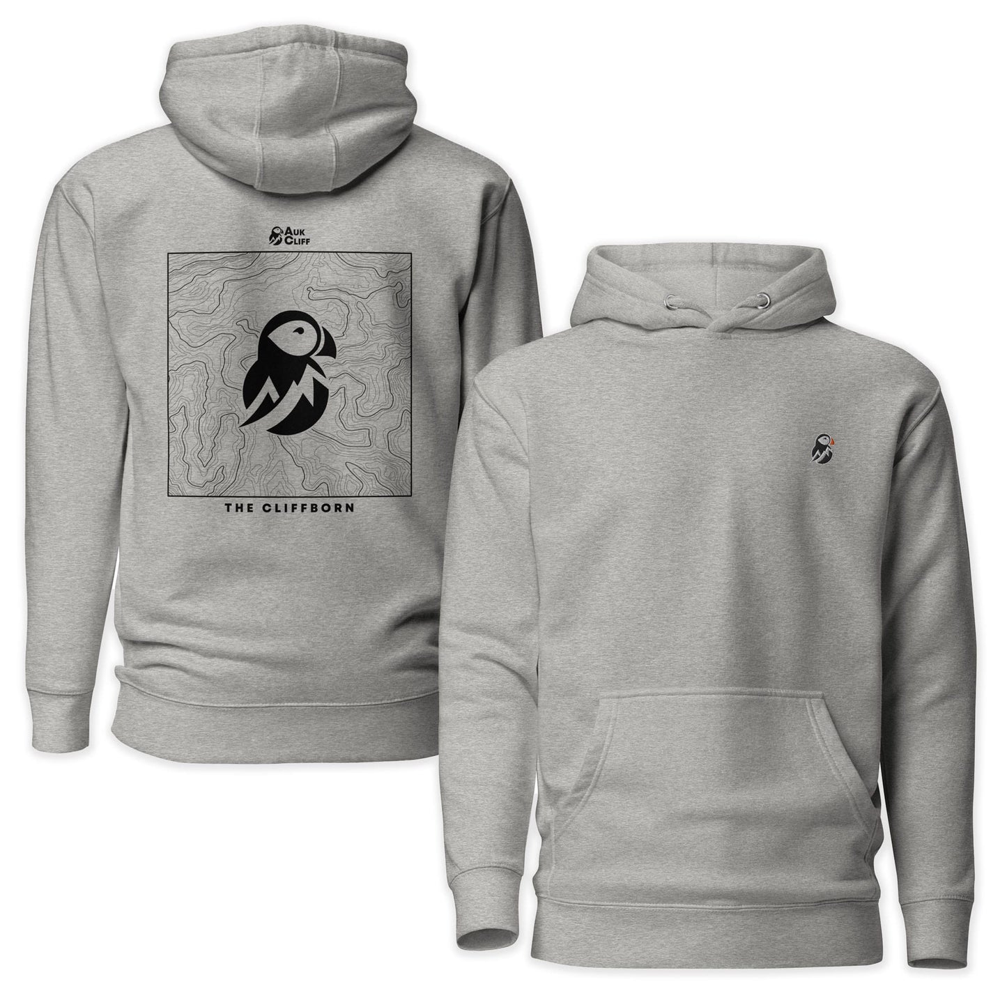 AukCliff Cotton Heritage Hoodie Carbon Grey / S Cliffborn AukCliff Hoodie