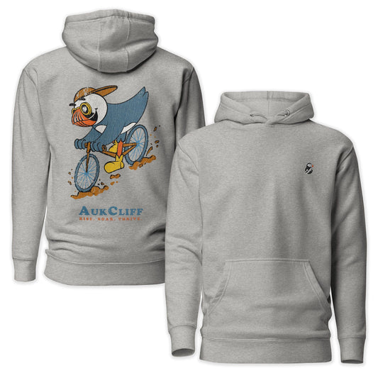 AukCliff Cotton Heritage Hoodie Carbon Grey / S Mountain Biker Puffin Hoodie