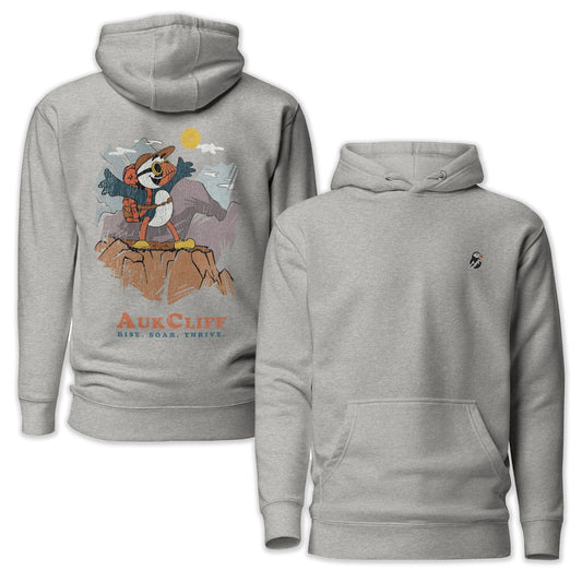 AukCliff Cotton Heritage Hoodie Carbon Grey / S Mountaineer Puffin Hoodie