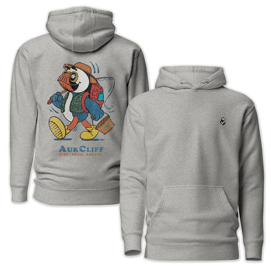 AukCliff Cotton Heritage Hoodie Carbon Grey / S Outdoor Fishing Hoodie