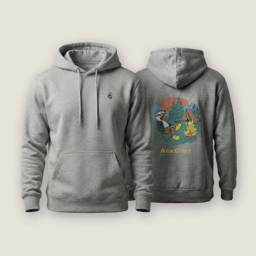 AukCliff Cotton Heritage Hoodie Carbon Grey / S Puffin Camper Hoodie
