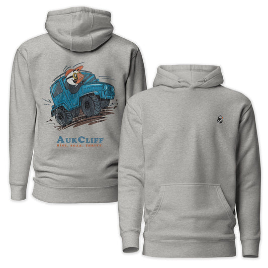 AukCliff Cotton Heritage Hoodie Carbon Grey / S Puffin Overland Hoodie