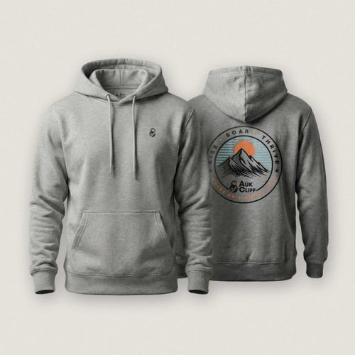 AukCliff Cotton Heritage Hoodie Carbon Grey / S Trail Emblem Hoodie
