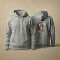 AukCliff Cotton Heritage Hoodie Carbon Grey / S Trailblazer Puffin Back Print Hoodie