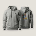AukCliff Cotton Heritage Hoodie Carbon Grey / S Trailblazer Puffin Back Print Hoodie