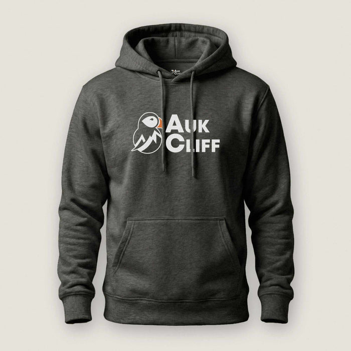 AukCliff Cotton Heritage Hoodie Charcoal Heather / S AukCliff® Logo Hoodie