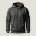 AukCliff Cotton Heritage Hoodie Charcoal Heather / S Simple Hoodie
