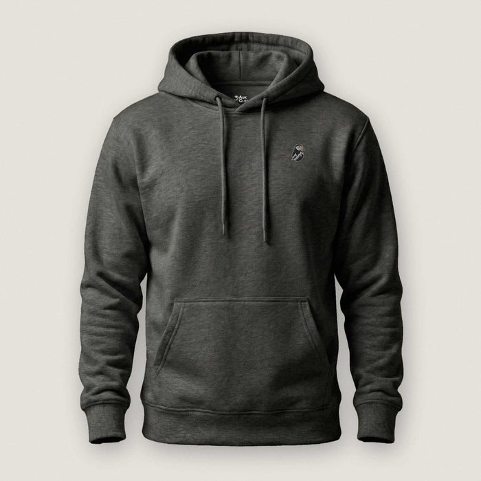 AukCliff Cotton Heritage Hoodie Charcoal Heather / S Simple Hoodie