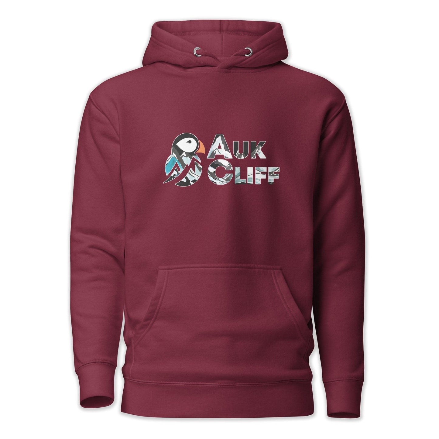 AukCliff Cotton Heritage Hoodie Maroon / S AukCliff Abstract Logo Hoodie