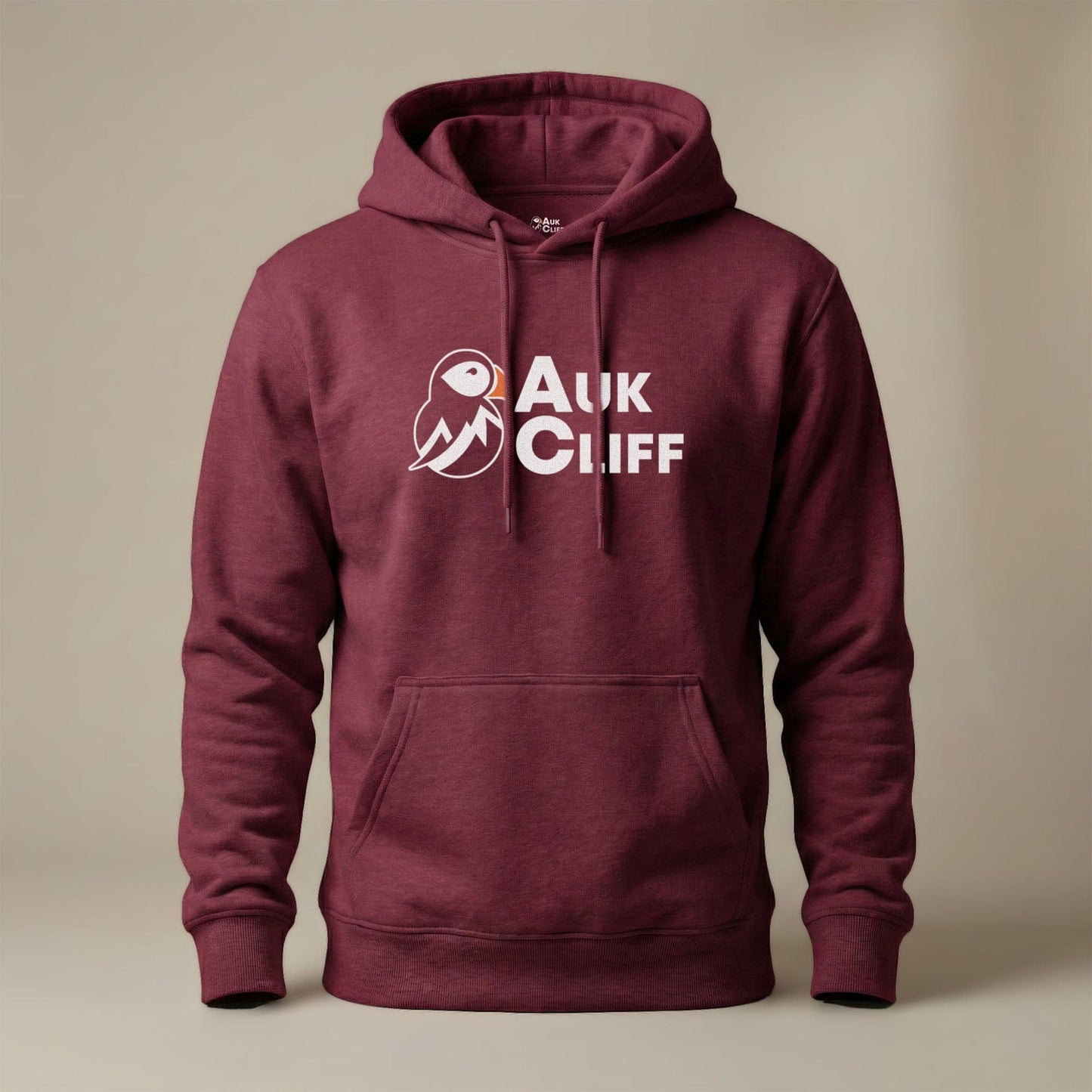 AukCliff Cotton Heritage Hoodie Maroon / S AukCliff® Logo Hoodie