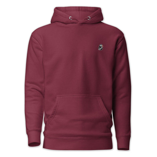 AukCliff Cotton Heritage Hoodie Maroon / S Simple Hoodie