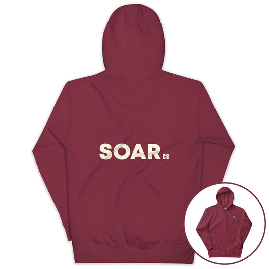 AukCliff Cotton Heritage Hoodie Maroon / S SOAR Hoodie