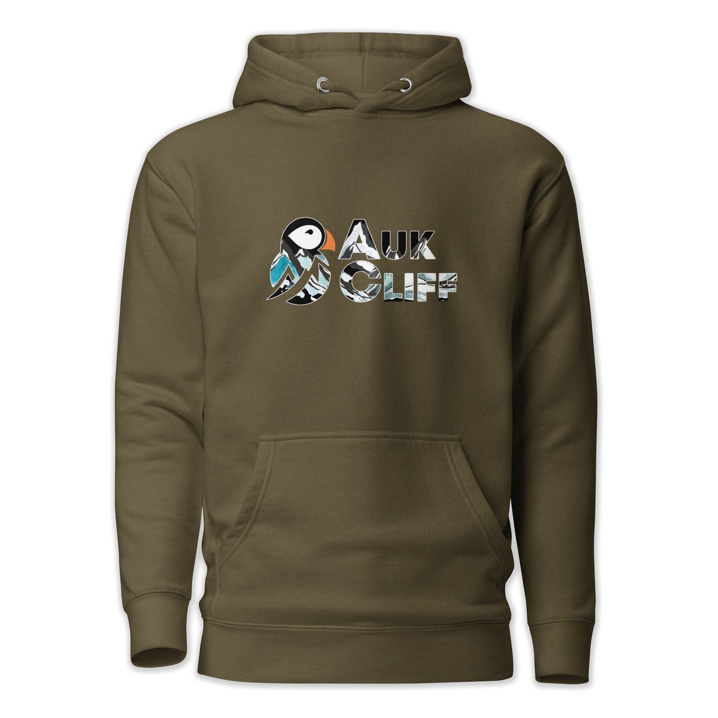 AukCliff Cotton Heritage Hoodie Military Green / S AukCliff Abstract Logo Hoodie