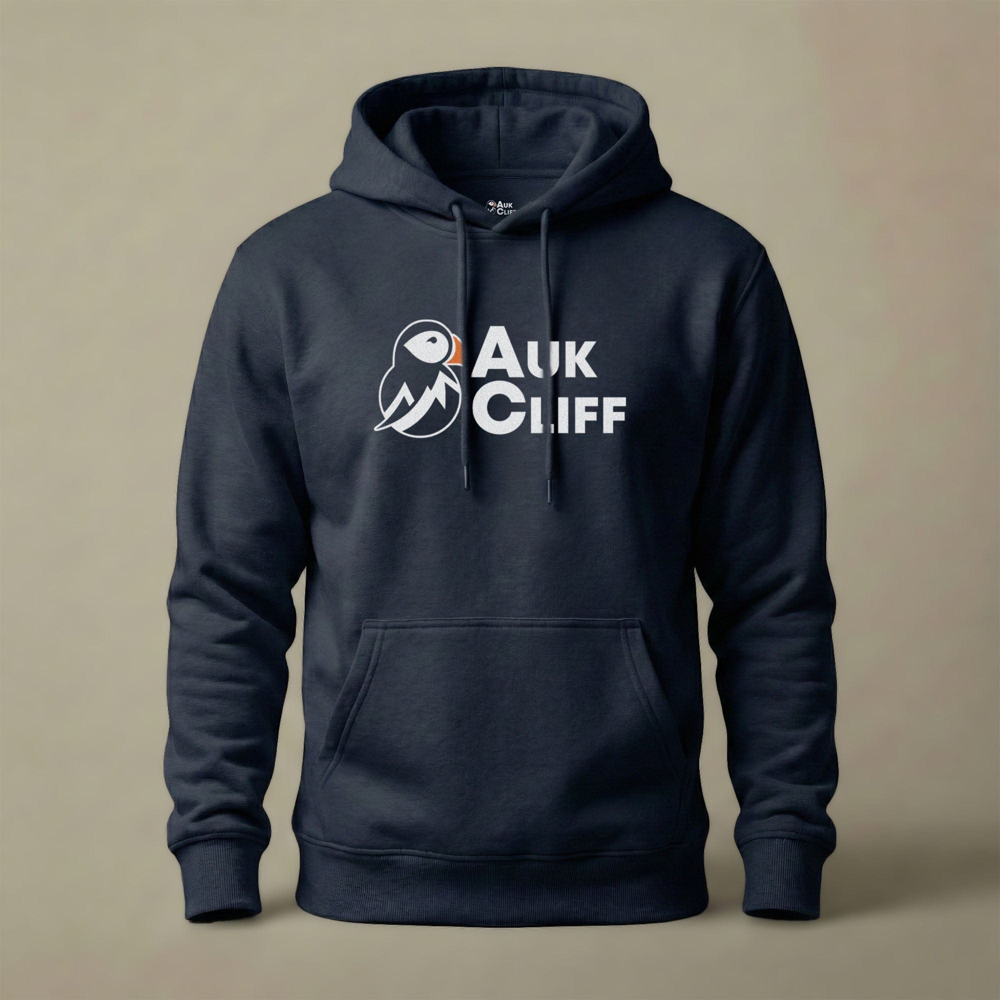 AukCliff Cotton Heritage Hoodie Navy Blazer / S AukCliff® Logo Hoodie