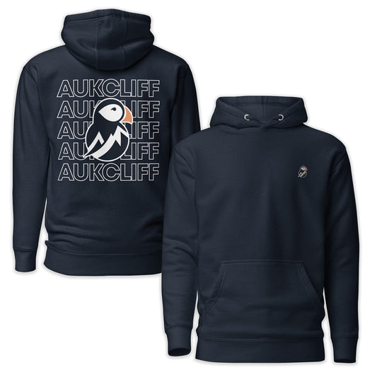 AukCliff Cotton Heritage Hoodie Navy Blazer / S AukCliff Puffin Logo Hoodie